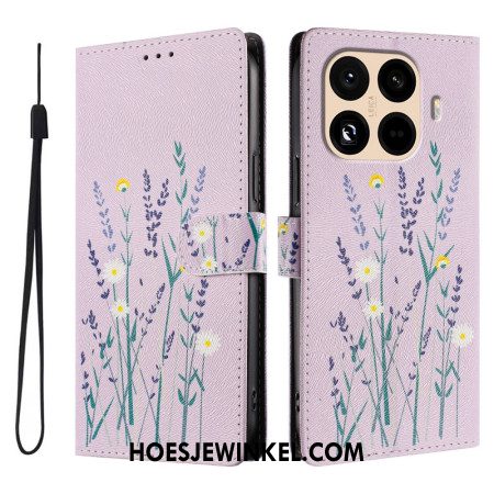 Folio-hoesje Xiaomi 15t Pro Telefoonhoesje Lavendel