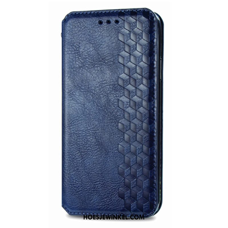 Folio-hoesje Xiaomi 17 Pro Telefoonhoesje Vintage Diamantpatroon