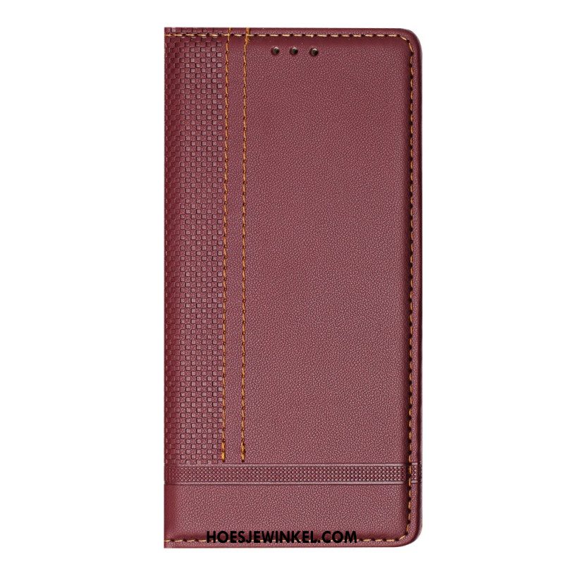 Folio-hoesje Xiaomi 17 Rasterpatroon