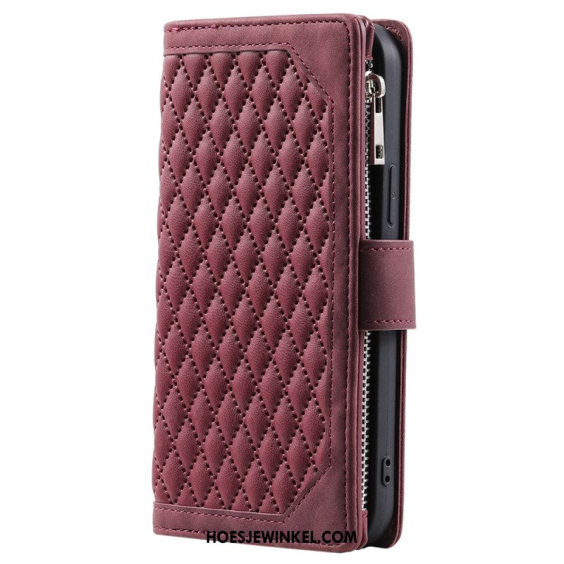 Folio-hoesje Xiaomi Redmi Note 14 4g Telefoonhoesje Gewatteerde Portemonnee