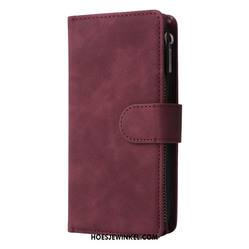 Folio-hoesje Xiaomi Redmi Note 14 5g Telefoonhoesje Portemonnee Met Volledige Lederlook