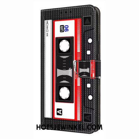 Folio-hoesje Xiaomi Redmi Note 14 Pro 4g Telefoonhoesje Cassettebandje