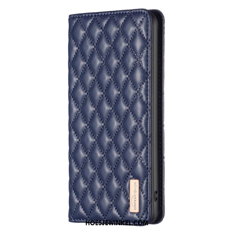 Folio-hoesje Xiaomi Redmi Note 14 Pro 4g Telefoonhoesje Gewatteerd (binfen)