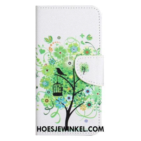 Folio-hoesje Xiaomi Redmi Note 14 Pro 5g Telefoonhoesje Groene Boom