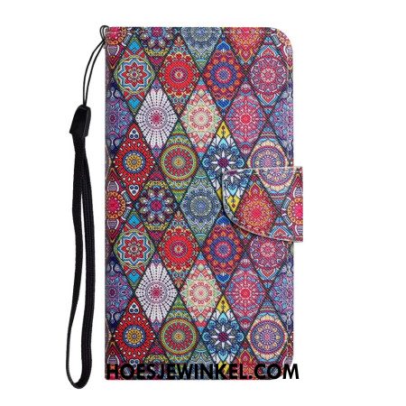Folio-hoesje Xiaomi Redmi Note 14 Pro Plus 5g Telefoonhoesje Kaleidoscoop