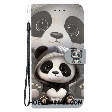Folio-hoesje Xiaomi Redmi Note 15 5g Panda Patroon
