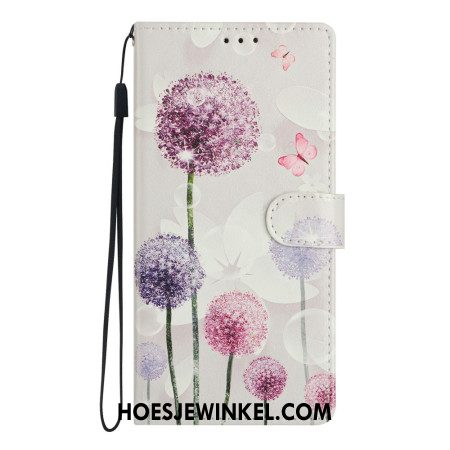 Folio-hoesje Xiaomi Redmi Note 15 5g Telefoonhoesje Paardenbloempatroon