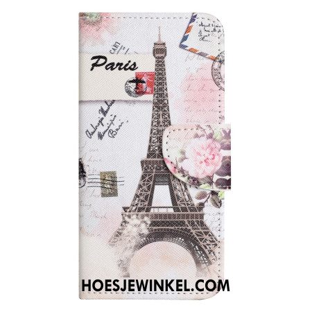 Folio-hoesje Xiaomi Redmi Note 15 Pro Plus 5g Telefoonhoesje Eiffeltoren Vintage