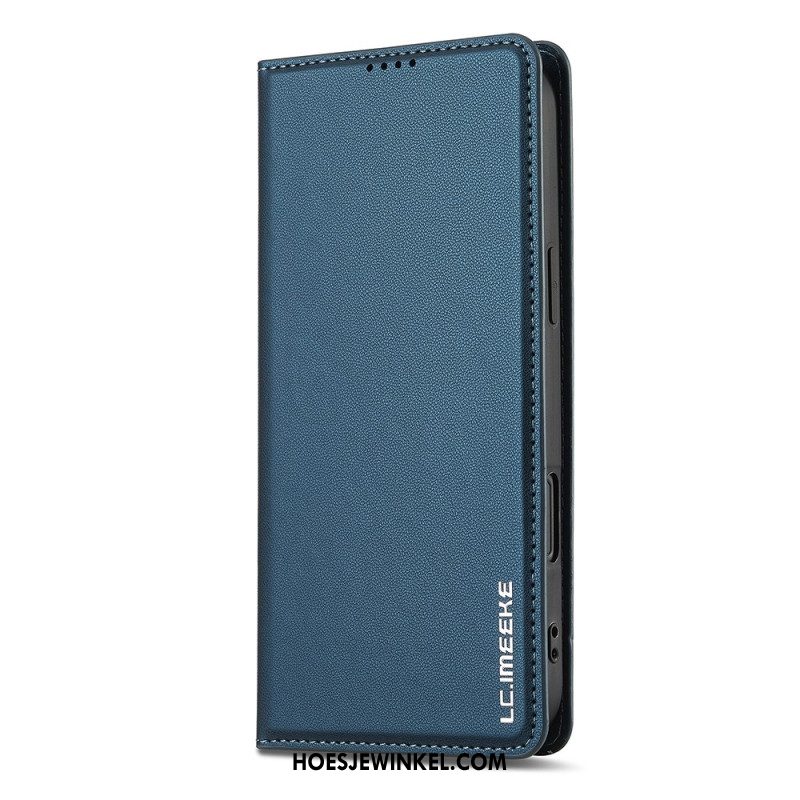 Folio-hoesje iPhone 17 Klassieke Lcimeeke Bescherming Hoesje