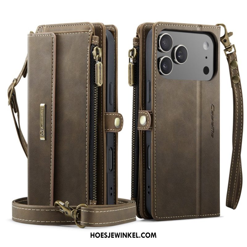 Folio-hoesje iPhone 17 Pro Max Caseme Portemonnee