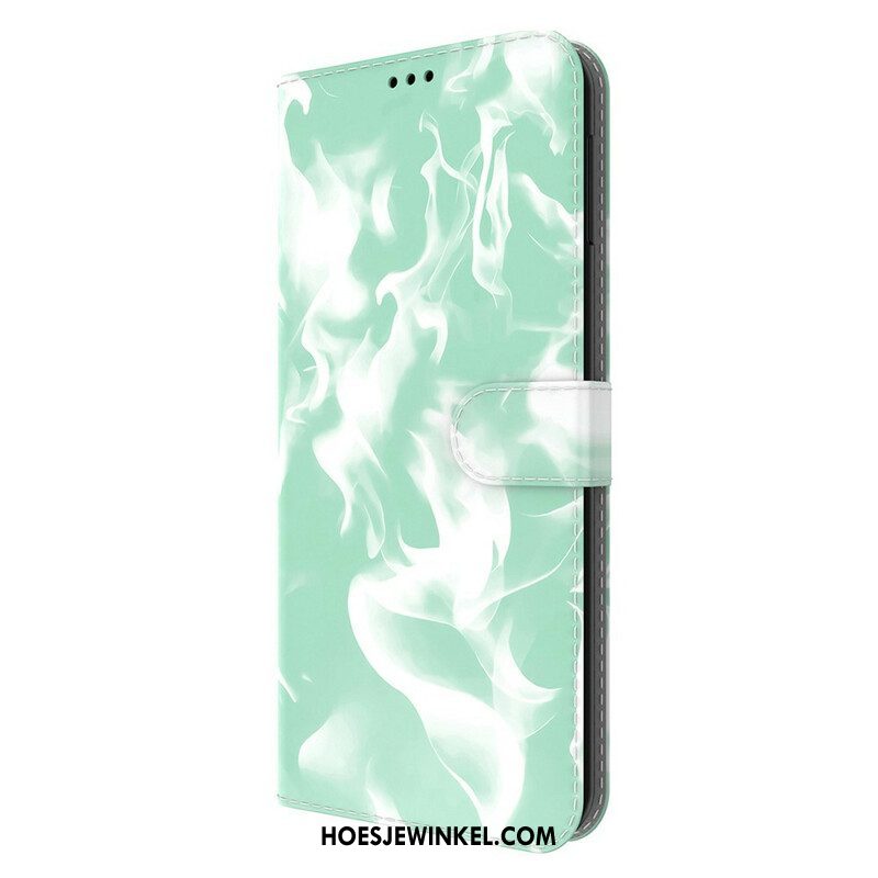 Folio-hoesje voor Oppo Find X3 Neo Abstract Patroon