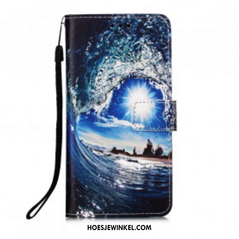 Folio-hoesje voor Samsung Galaxy A52 4G / A52 5G / A52s 5G Houdt Van De Golf