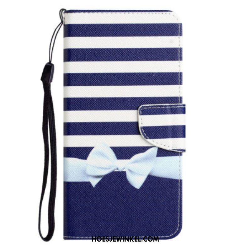 Folio-hoesje voor Samsung Galaxy A53 5G Met Ketting Marine Band