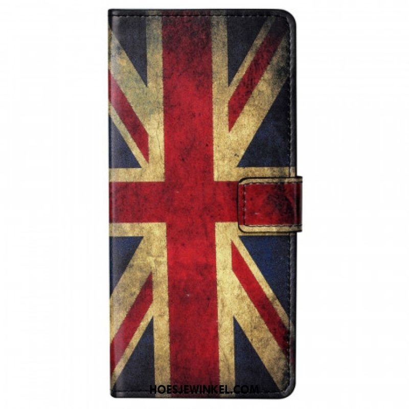 Folio-hoesje voor Samsung Galaxy M23 5G Engelse Vlag