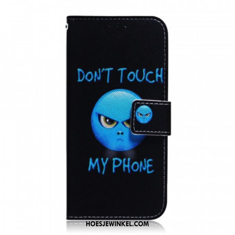 Folio-hoesje voor Samsung Galaxy M32 Emoji-telefoon