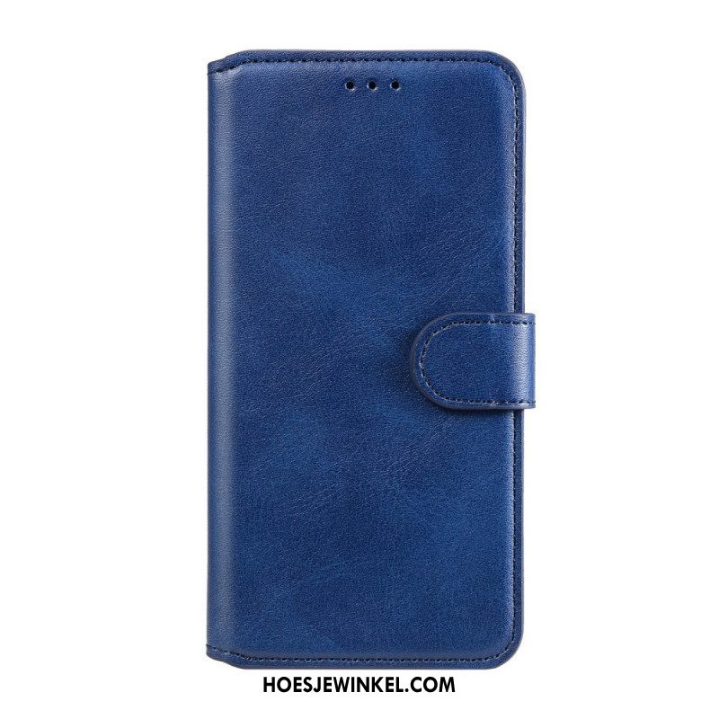 Folio-hoesje voor Samsung Galaxy M32 Klassiek