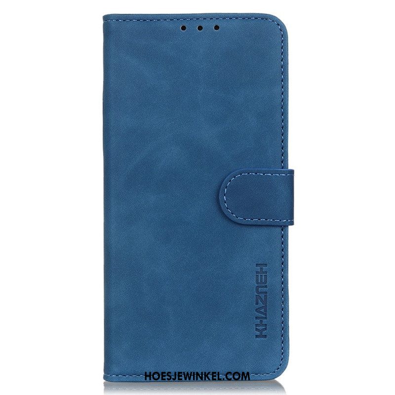 Folio-hoesje voor Samsung Galaxy M53 5G Khazneh Vintage Leereffect