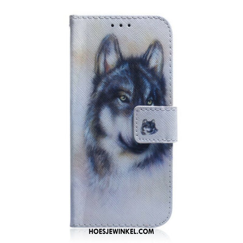 Folio-hoesje voor Samsung Galaxy S21 5G Honden Uiterlijk