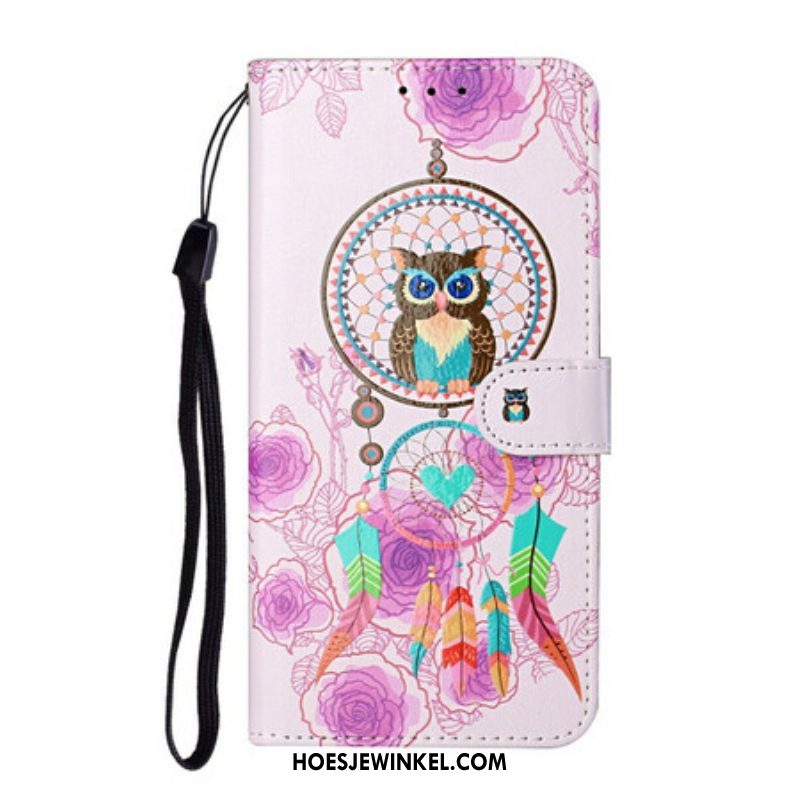 Folio-hoesje voor Samsung Galaxy S21 5G Koning Uil