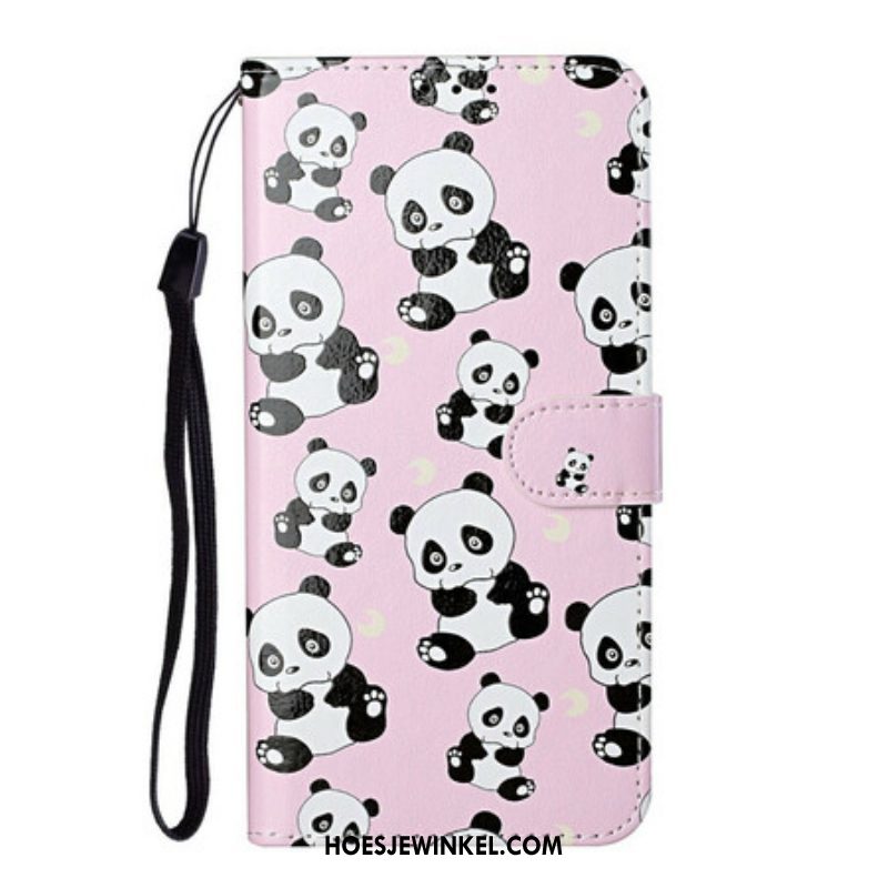 Folio-hoesje voor Samsung Galaxy S21 5G Welke Panda's