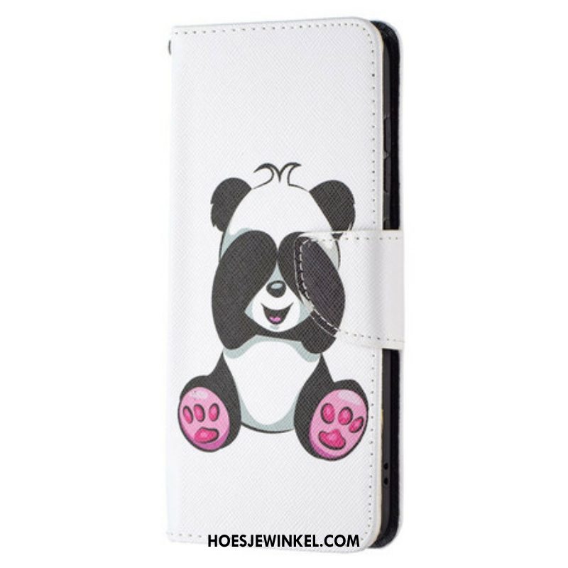 Folio-hoesje voor Samsung Galaxy S21 FE Panda-plezier