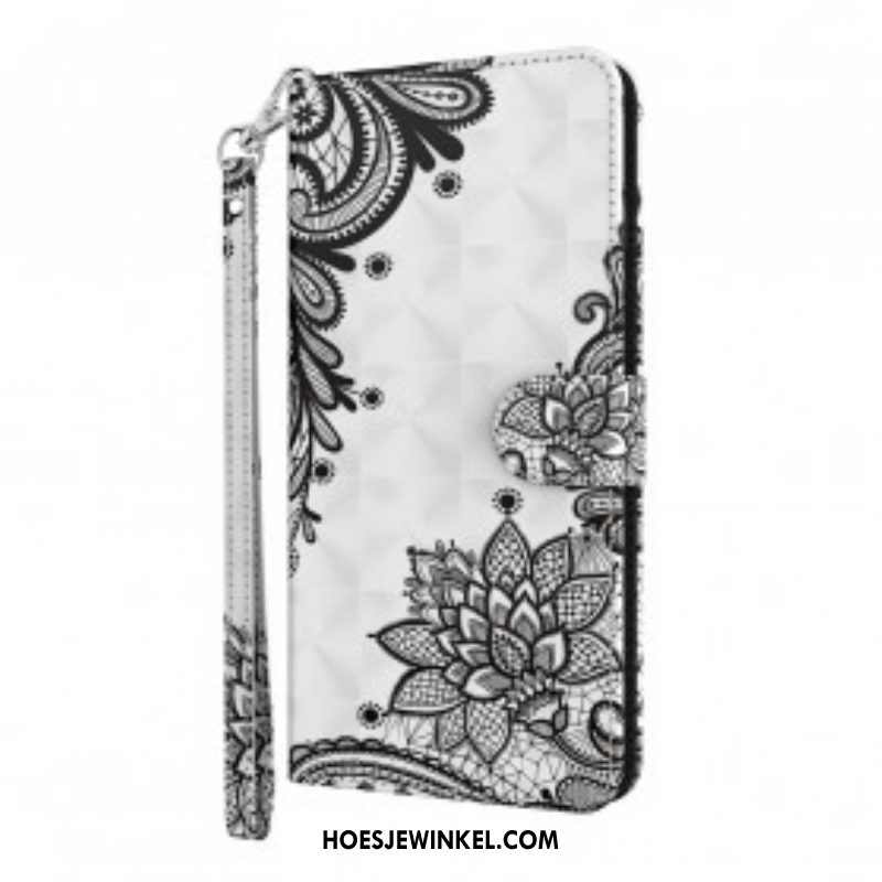 Folio-hoesje voor Samsung Galaxy S21 Ultra 5G Chique Kant