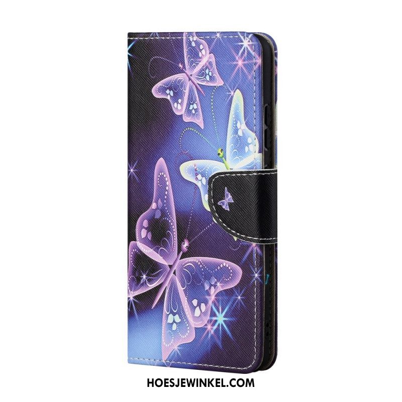 Folio-hoesje voor Samsung Galaxy S22 Plus 5G Soevereine Vlinders