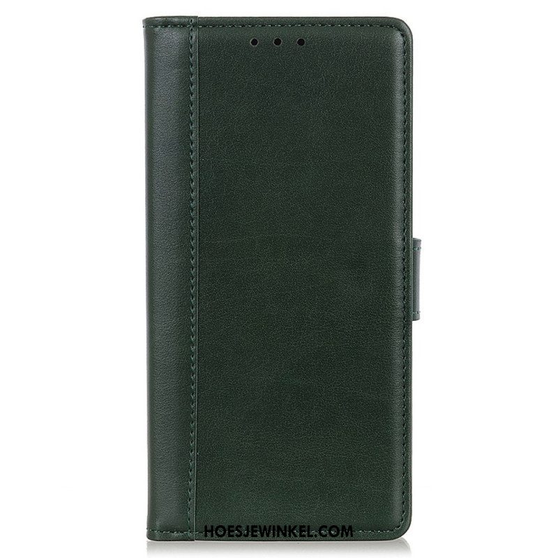 Folio-hoesje voor Samsung Galaxy S22 Ultra 5G Stijl Leer Elegantie