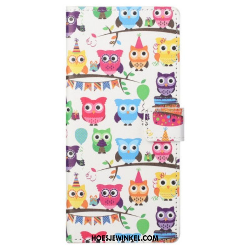 Folio-hoesje voor Samsung Galaxy S23 5G Uil Stam