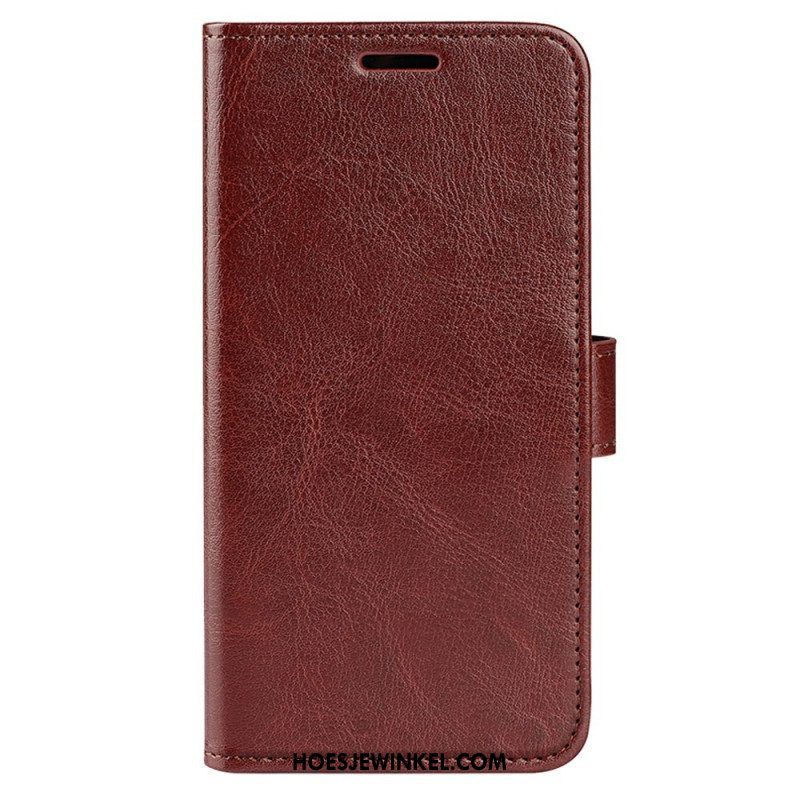 Folio-hoesje voor Samsung Galaxy S23 5G Vintage Leereffect