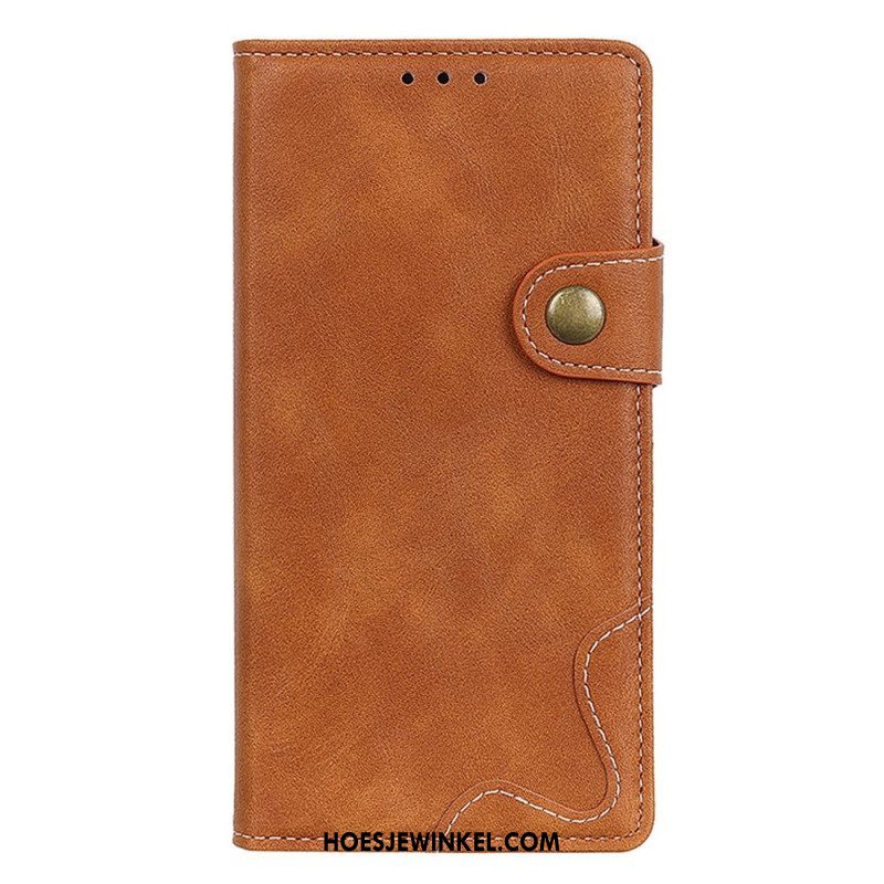 Folio-hoesje voor Samsung Galaxy S23 Plus 5G Artistieke Knop