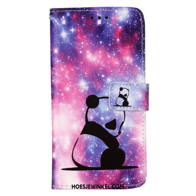 Folio-hoesje voor Samsung Galaxy S23 Ultra 5G Panda Galaxy