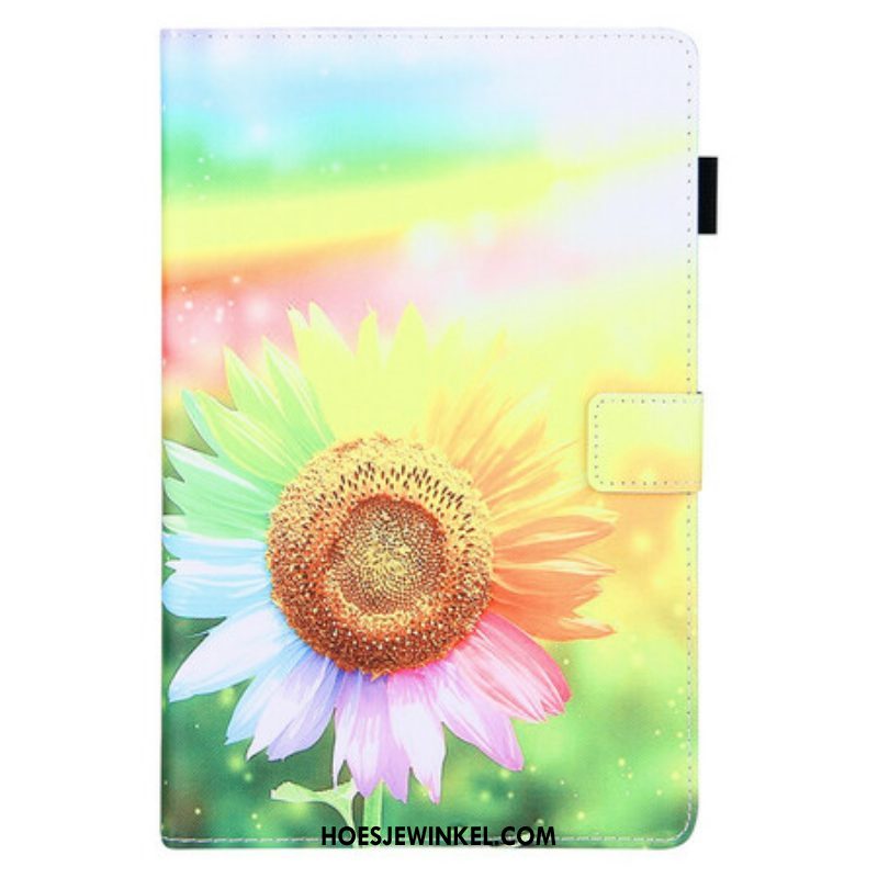 Folio-hoesje voor Samsung Galaxy Tab A7 Lite Bloemen In De Zon