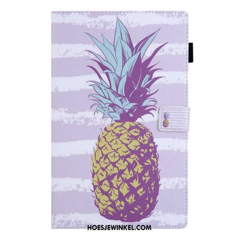 Folio-hoesje voor Samsung Galaxy Tab A8 (2021) Ananas Ontwerp