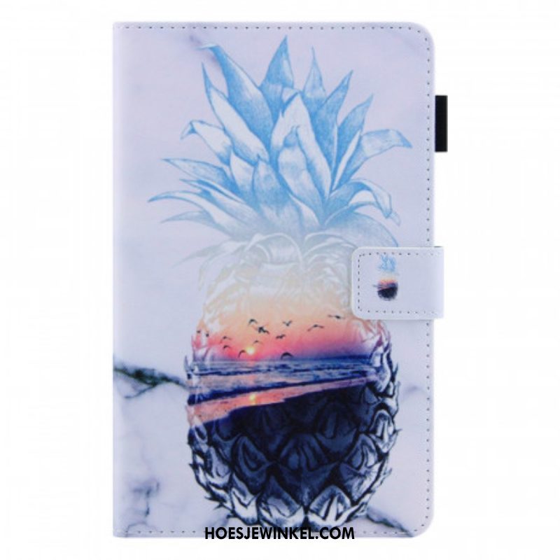 Folio-hoesje voor Samsung Galaxy Tab A8 (2021) Ananas Patroon