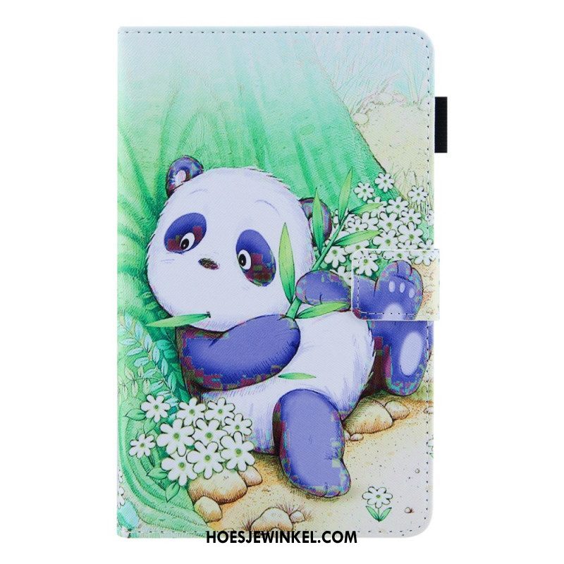 Folio-hoesje voor Samsung Galaxy Tab A8 (2021) Schattige Panda