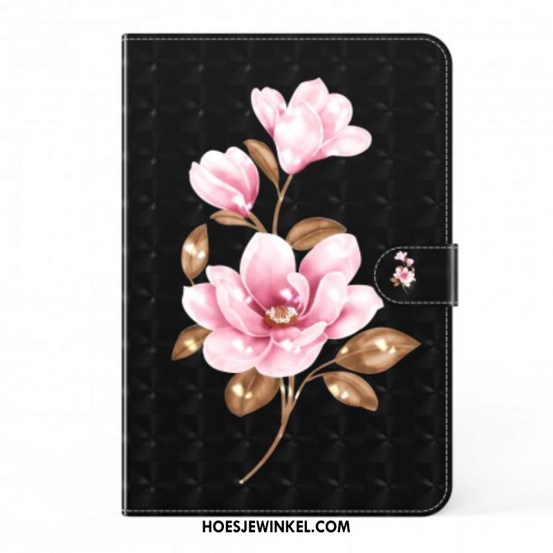 Folio-hoesje voor Samsung Galaxy Tab S8 / Tab S7 Faux Lederen Boom Bloemen