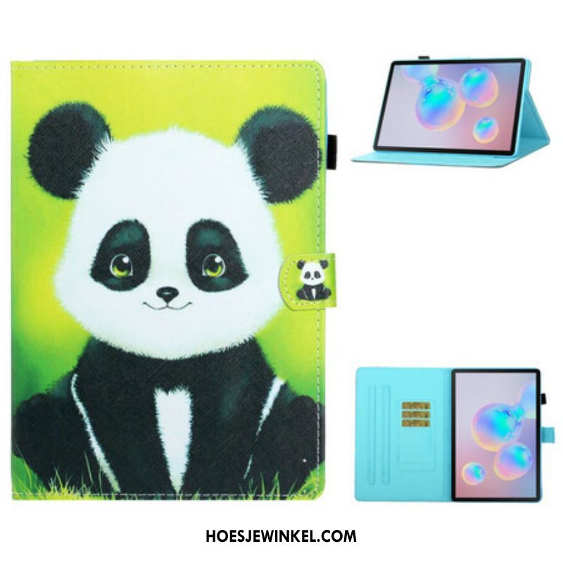 Folio-hoesje voor Samsung Galaxy Tab S8 / Tab S7 Leuke Panda