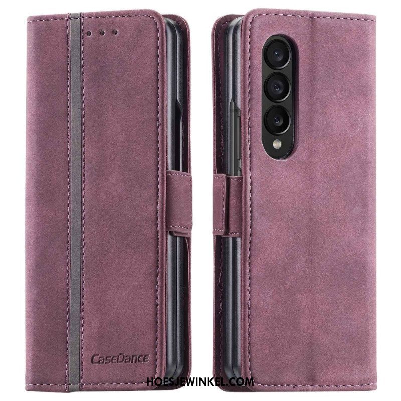 Folio-hoesje voor Samsung Galaxy Z Fold 4 Casedance Serie Waltz 001