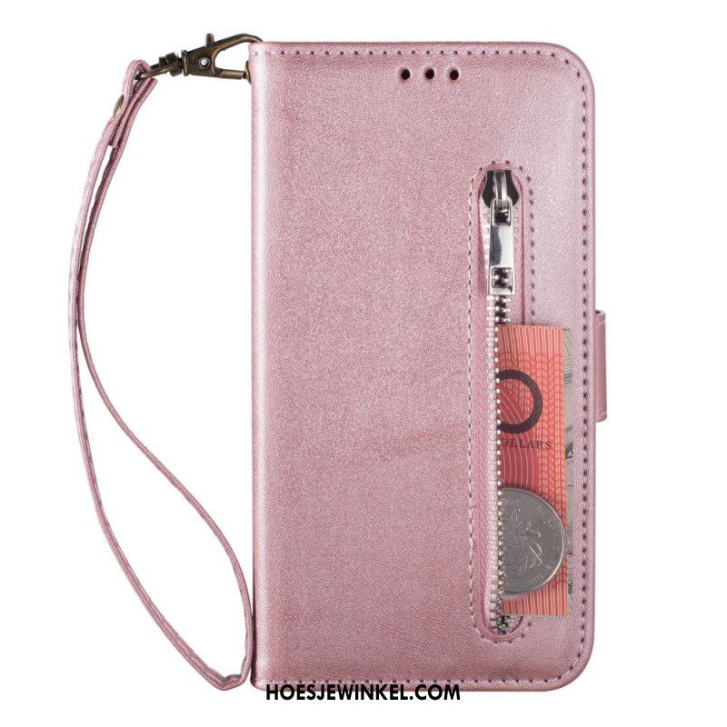 Folio-hoesje voor Samsung Galaxy Z Fold 4 Met Ketting Glamour Met Bandjes