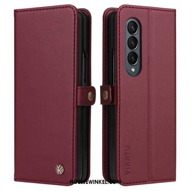 Folio-hoesje voor Samsung Galaxy Z Fold 4 Yikatu Yk-001