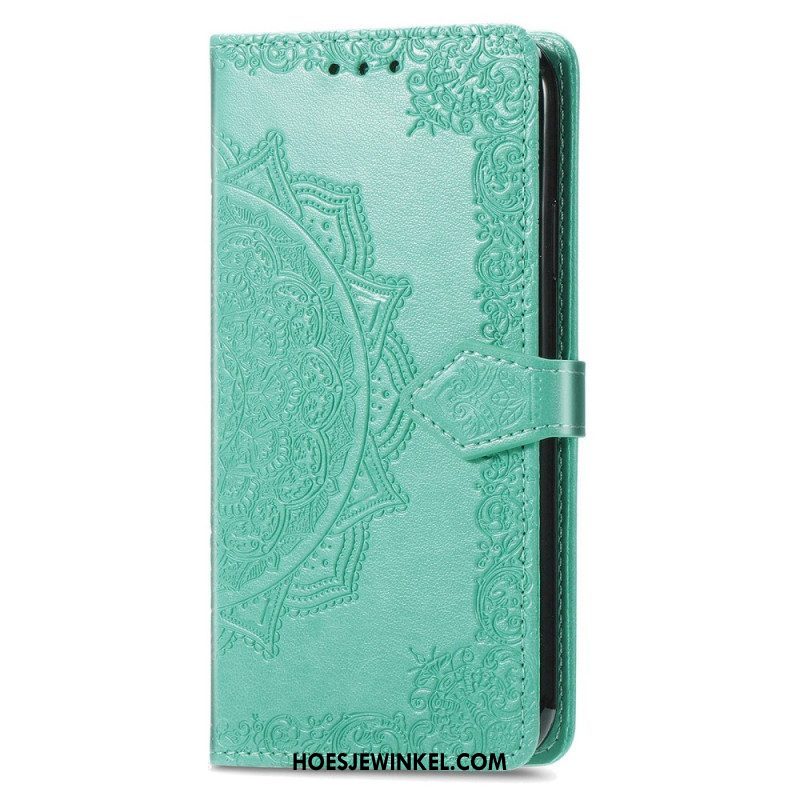 Folio-hoesje voor Sony Xperia 1 IV Mandala Zon Met Lanyard