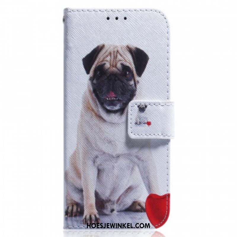 Folio-hoesje voor Sony Xperia 1 IV Mops Hond