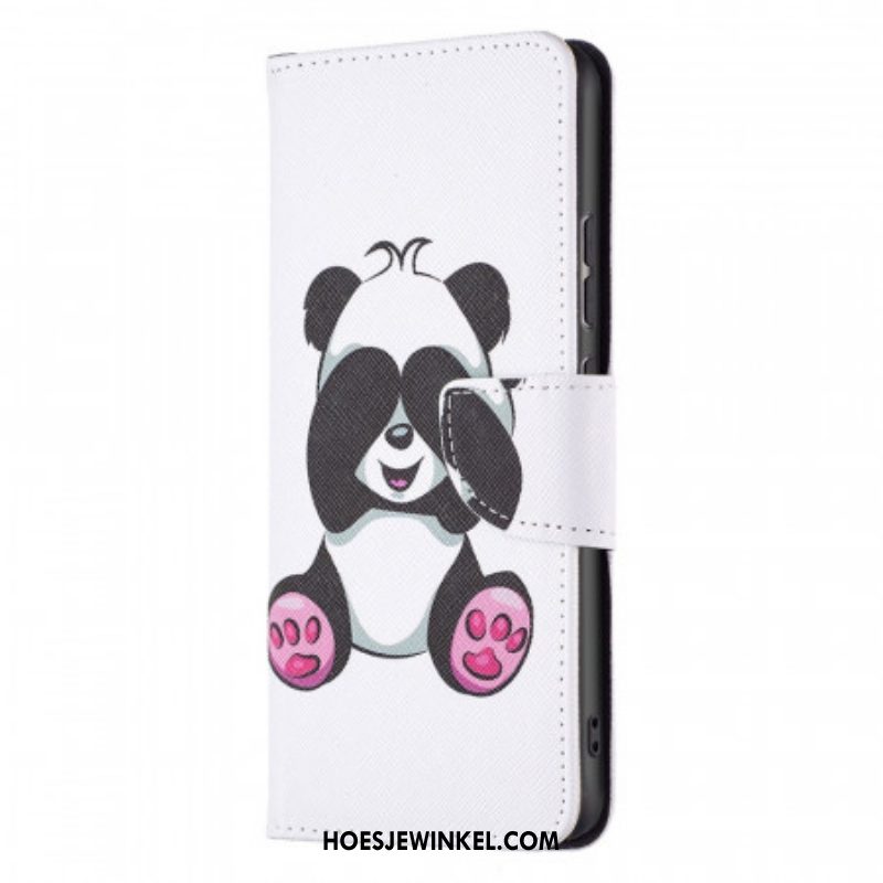 Folio-hoesje voor Xiaomi 12 / 12X Panda-plezier