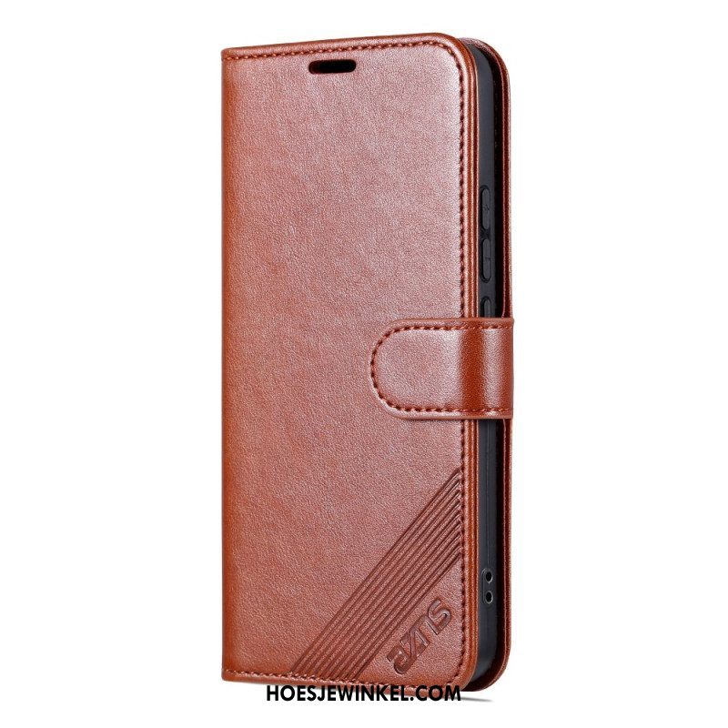 Folio-hoesje voor Xiaomi 13 Azns Ledereffect