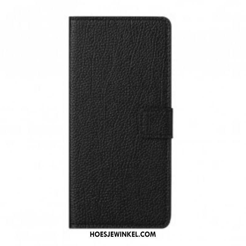 Folio-hoesje voor Xiaomi Redmi Note 10 5G Enkele Lychee