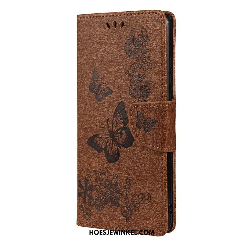 Folio-hoesje voor Xiaomi Redmi Note 11 Pro Plus 5G Vlinders