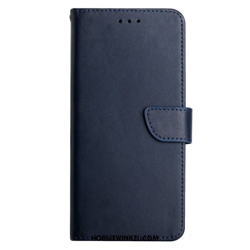 Folio-hoesje voor Xiaomi Redmi Note 12 Pro Echt Nappaleer