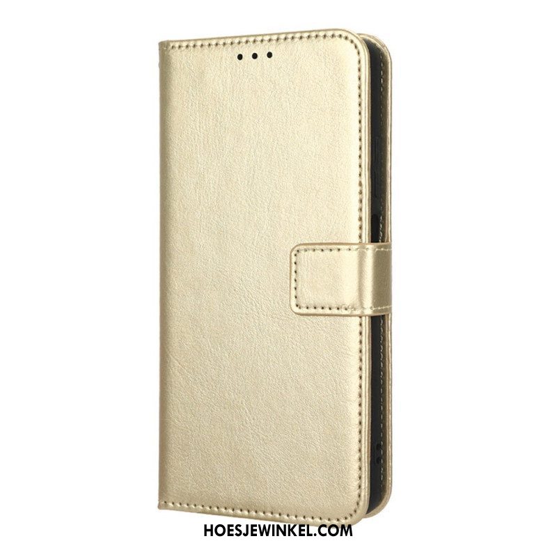 Folio-hoesje voor Xiaomi Redmi Note 12 Pro Plus Flitsend Kunstleer