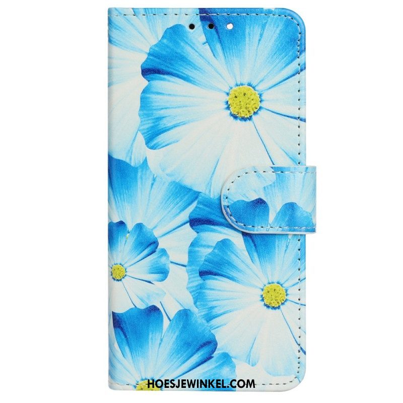 Folio-hoesje voor iPhone 14 Bloemen